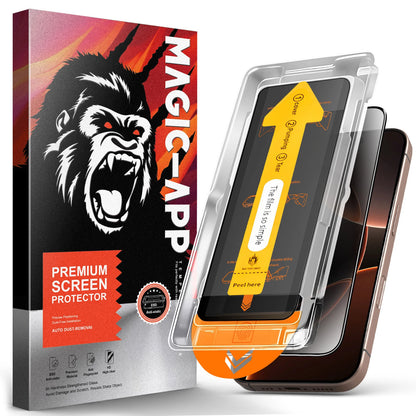 vidrio templado más resistente, fácil de aplicar y sin burbujas