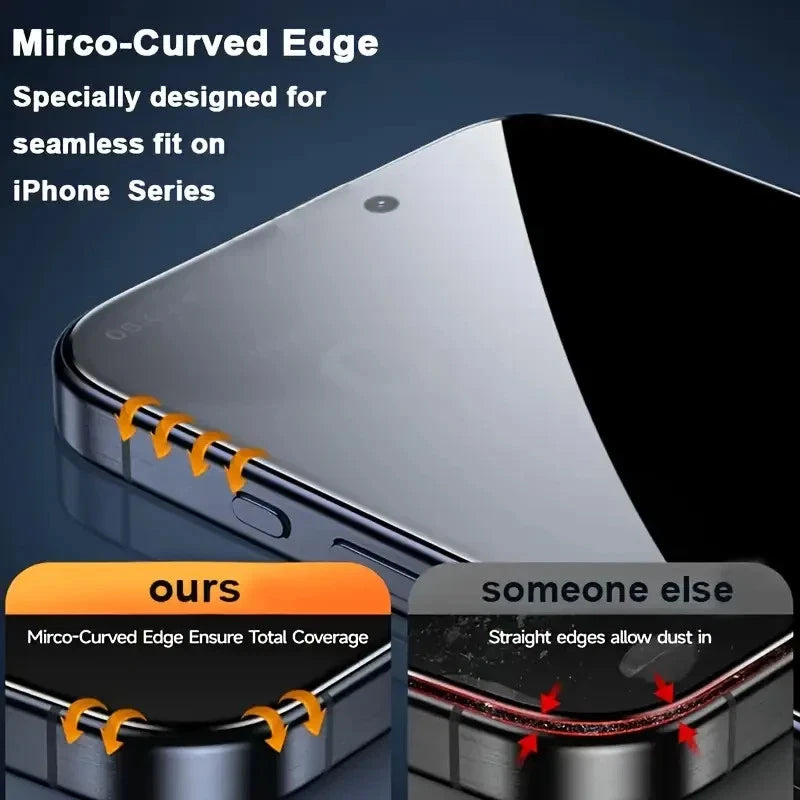 vidrio templado más resistente, fácil de aplicar y sin burbujas